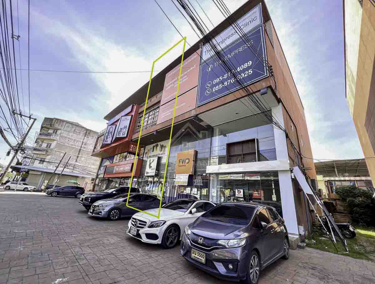 อาคารพาณิชย์ 4 ชั้น สุโขทัย อเวนิว แจ้งวัฒนะ-ปากเกร็ด ติดถนนใหญ่