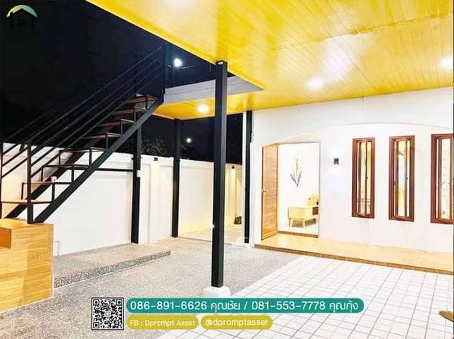 ทาวน์เฮ้าส์2ชั้น ใกล้รถไฟฟ้าสายสีม่วง หมู่บ้าน​หมู่บ้าน​พฤกษา​30/1