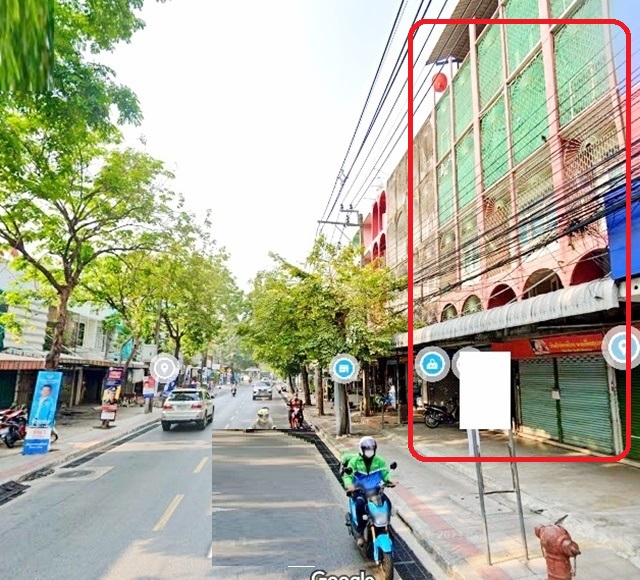 อาคารพาณิชย์ 2ชั้น 2คูหา MRT ห้วยขวาง ตลาดห้วยขวาง 40ตรว. 280ตรม. 4นอน 2น้ำ 3จอดรถ ประชาสงเคราะห์  อินทามระ 