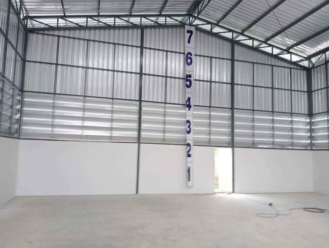 รหัสทรัพย์ R2912 ให้เช่า โกดังพร้อมออฟฟิศ ย่านลำลูกกา คลอง 4 รังสิต ปทุมธานี 
