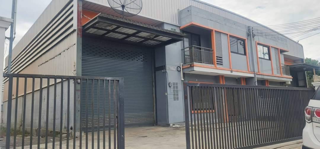 รหัสทรัพย์ R2911 ให้เช่า โกดัง คลังสินค้า มีห้องออฟฟิศและห้องพัก ย่าน บางใหญ่ นนทบุรี 