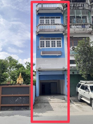 ให้เช่าอาคารพาณิชย์ 4.5 ชั้น เช่าตึกหลังมุมอาคารเปล่า ทำเลสุขสวัสดิ์26