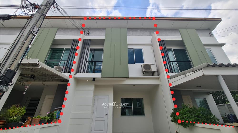 ขายทาวน์เฮ้าส์ 2 ชั้น โครงการ เนอวานา คัฟเวอร์ บนถนนอ่อนนุช บ้านพร้อมอยู่ ราคาดีมาก