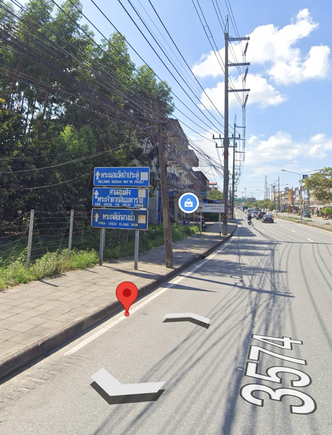 ขายที่ดินสวยๆใจกลางเมืองระยองติดถนนใหญ่3574 หน้ากว้าง 40m 
