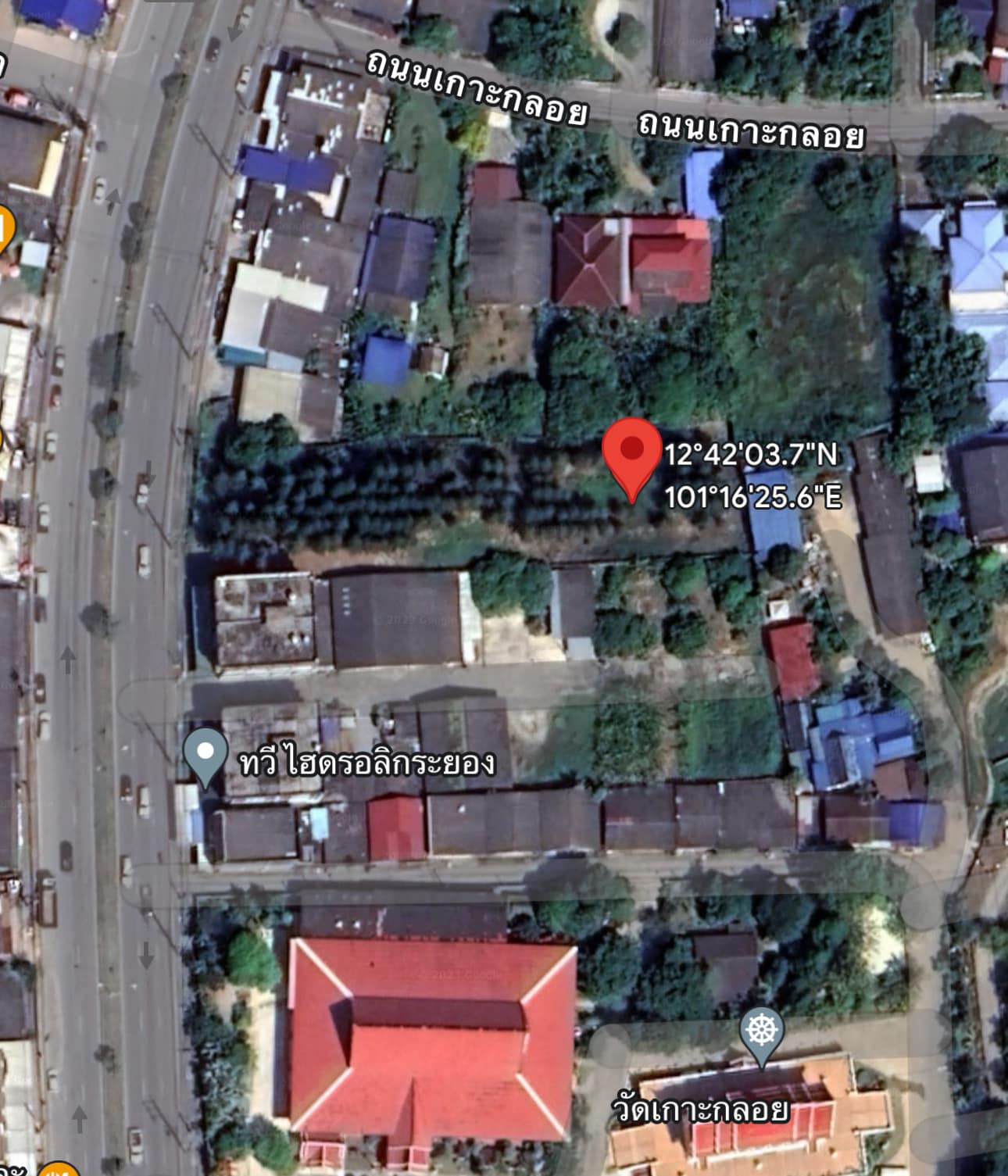 ขายที่ดินสวยๆใจกลางเมืองระยองติดถนนใหญ่3574 หน้ากว้าง 40m 