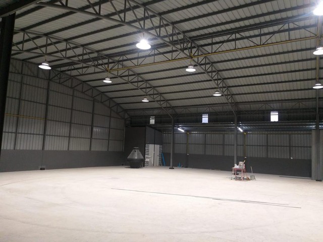 PB3521 ให้เช่าโกดังสร้าง ซอยหทัยราษฎร์ 38 พื้นที่ใช้สอย 440 ตรางเมตร โกดังหน้ากว้าง 22 เมตร ลึก 20 เมตร 