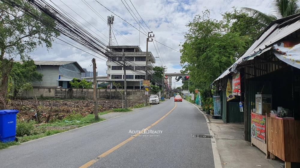 ขายที่ดิน ขายที่ดินที่สมุทรปราการ ฝั่งตรงข้ามช้างเอราวัณ 