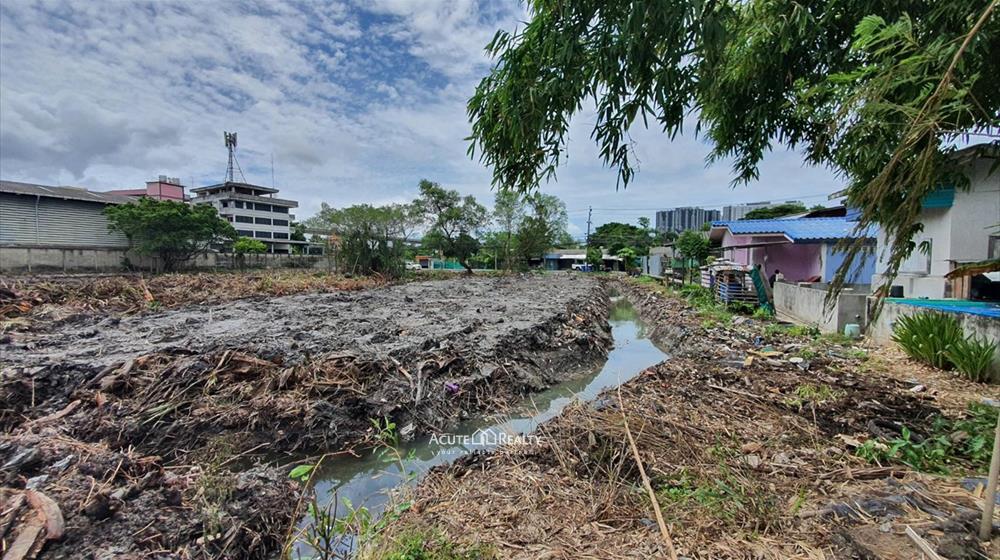 ขายที่ดิน ขายที่ดินที่สมุทรปราการ ฝั่งตรงข้ามช้างเอราวัณ 