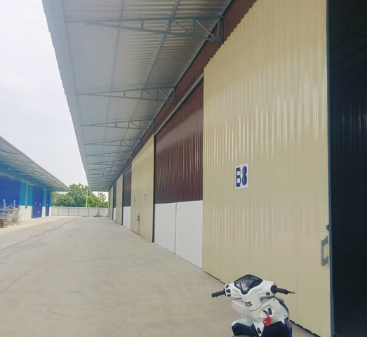 โกดังสร้างใหม่ให้เช่าชัยพฤกษ์-ราชพฤกษ์ 3  ต.บางพลับ อ.ปากเกร็ด จ.นนทบุรี  ไฟฟ้า 3 เฟส