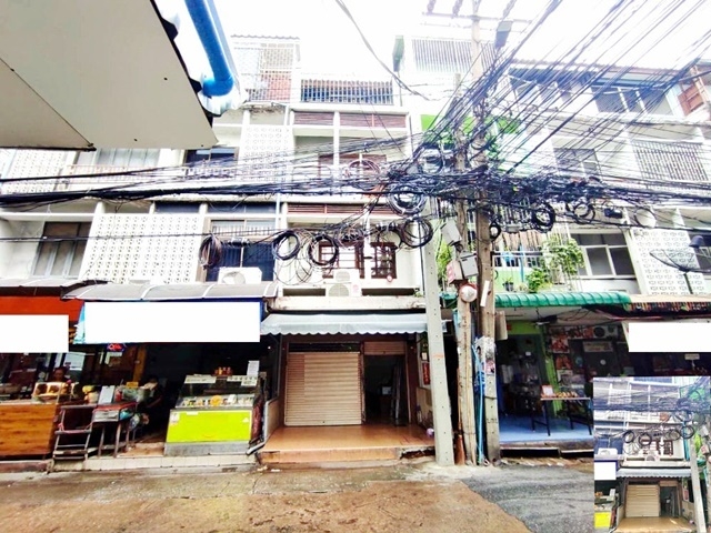 ผู้คนหนาแน่น ตึกแถวให้เช่า ชั้น 1 ทำเลดี เพชรบุรี1-15 แอร์พอร์ตลิงค์ พญาไท 18ตรว. 50ตรม. 