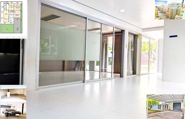 สำนักงาน บ้านพร้อม โกดัง2ชั้น 540ตรม.รามคำแหง110-112 ใหญ่มาก 210ตรว. 9นอน 3น้ำ 5จอดรถ 4แอร์ MRT สัมมากร 