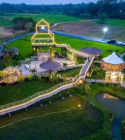 ขายกิจการ รีสอร์ท & ร้านอาหาร ขนาด 9 ไร่ วิวสวยของเทือกเขาและทุ่งนา 360 องศา 