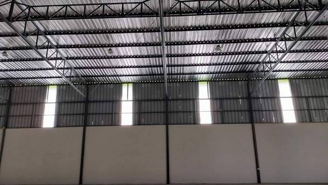 รหัสC5896 ให้เช่าโกดัง มีหลายขนาด ถนนฝั่งเลียบมอเตอร์เวย์ ลำลูกกา คลอง5 ปทุมธานี