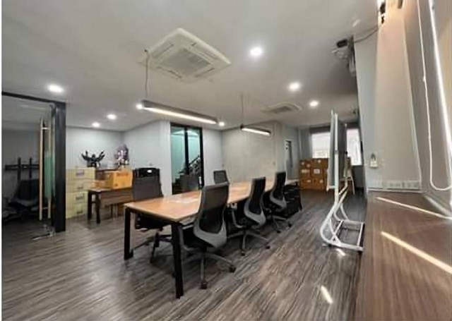 รหัสC5895 ให้เช่าโฮมออฟฟิศ 4ชั้นโครงการบิซ เเกลเลอเรีย นวลจันทร์-เกษตรนวมินทร์ จอดรถได้ 6 คัน