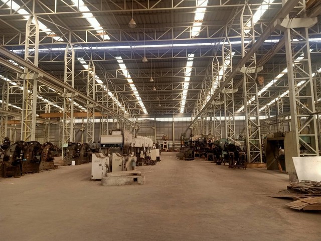 รหัสC5892 ให้เช่าโกดัง โรงงาน ขนาดใหญ่ พื้นที่สีม่วง พื้นที่ 8,640 ตารางเมตร ถนนพระราม2 ตำบลนาดี สมุทรสาคร