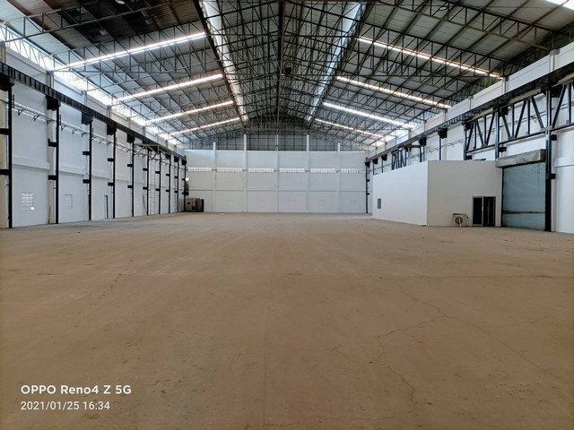 โกดังและโรงงานให้เช่าถนนเทพารักษ์  19  อำเภอบางพลี  สมุทรปราการ