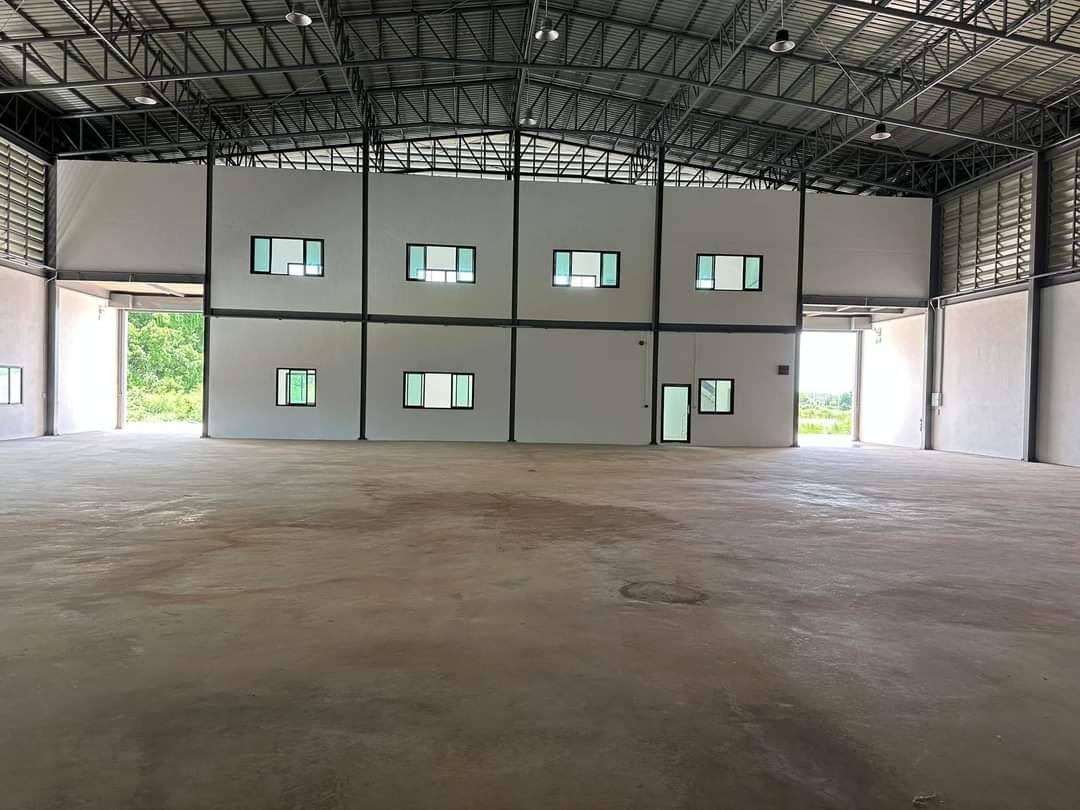 รหัสทรัพย์ R2923 ให้เช่า โรงงาน โกดังใหม่ มีสำนักงาน2ชั้น ท่าเสา กระทุ่มแบน สมุทรสาคร 