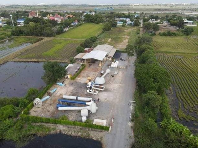 ให้เช่าโกดัง 256 ตารางเมตร ที่ดิน 3 ไร่ เรือนพักคนงาน  ต.เชียงรากน้อย จ.พระนครศรีอยุธยา