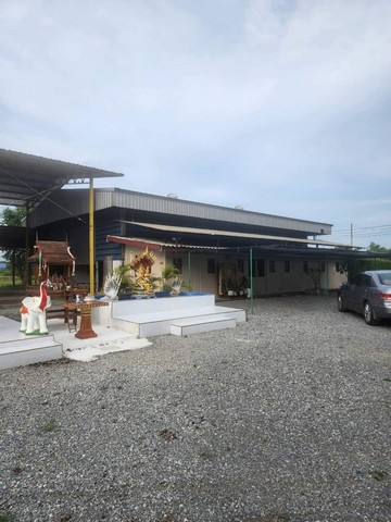 ให้เช่าโกดัง 256 ตารางเมตร ที่ดิน 3 ไร่ เรือนพักคนงาน  ต.เชียงรากน้อย จ.พระนครศรีอยุธยา