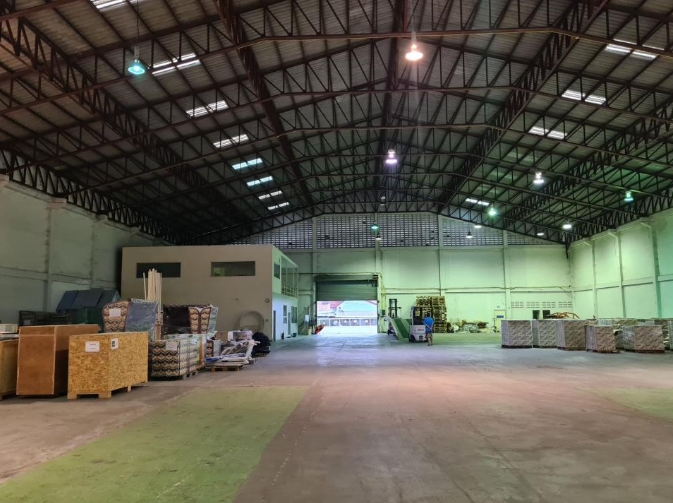 ให้เช่า โกดัง โรงงาน พื้นที่ 2,500 ตรม  บางเสาธง สมุทรปราการ