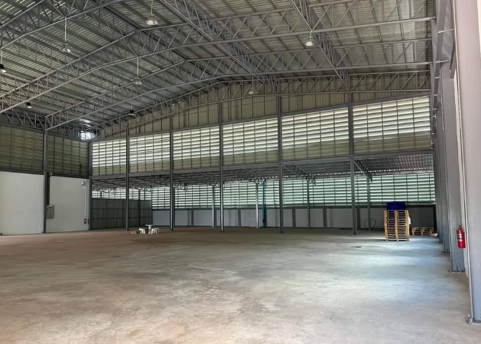 ให้เช่า โกดัง โรงงาน 1,350 ตรม  ต.ท่าเสา อ.กระทุ่มแบน สมุทรสาคร