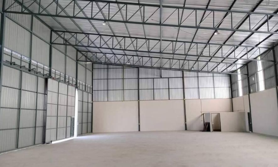 ให้เช่า โกดัง ขนาด 108-972 ตรม  ฝั่งเลียบมอเตอร์เวย์ ลำลูกกา คลอง 5 ปทุมธานี