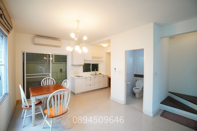 ขาย ทาวน์โฮมหลังริม Town Avenue พระราม 9 เนื้อที่ 20.4 ตร.วา 3 ชั้น 3 ห้องนอน 3 ห้องน้ำ 