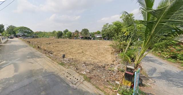 ให้เช่าที่ดิน 440ตร.ว. ย่านรามอินทรา กม.6 รามอินทรา42 นวลจันทร์ แปลงใหญ่หัวมุม ติดถนนซอย ใกล้MRTรามอินทรากม.6