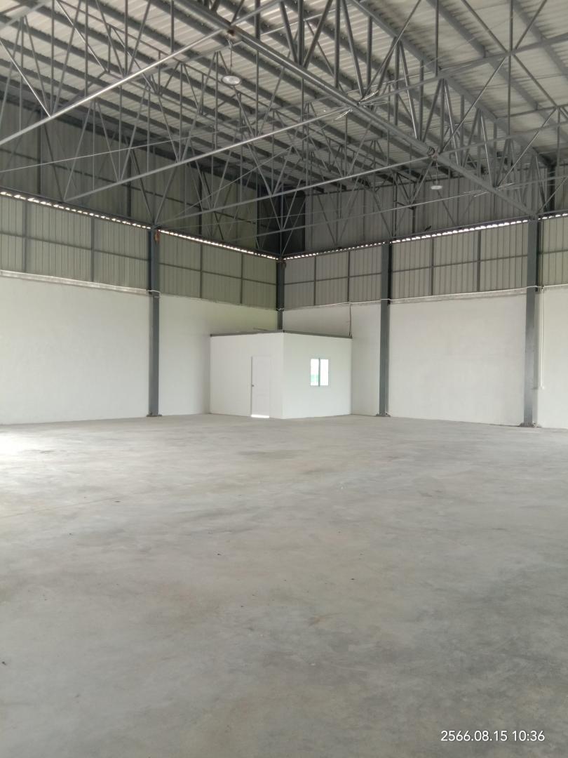 ให้เช่าโกดังพร้อมออฟฟิศ พื้นที่ในอาคาร 380 ตารางเมตร ใกล้ถนนทางหลวง 345 ใกล้มอเตอร์เวย์ บางลำโพ นนทบุรี