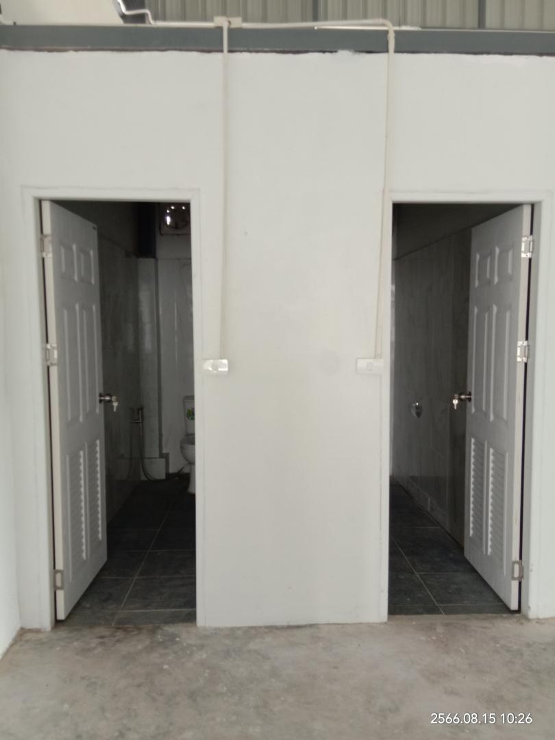 ให้เช่าโกดังพร้อมออฟฟิศ พื้นที่ในอาคาร 380 ตารางเมตร ใกล้ถนนทางหลวง 345 ใกล้มอเตอร์เวย์ บางลำโพ นนทบุรี