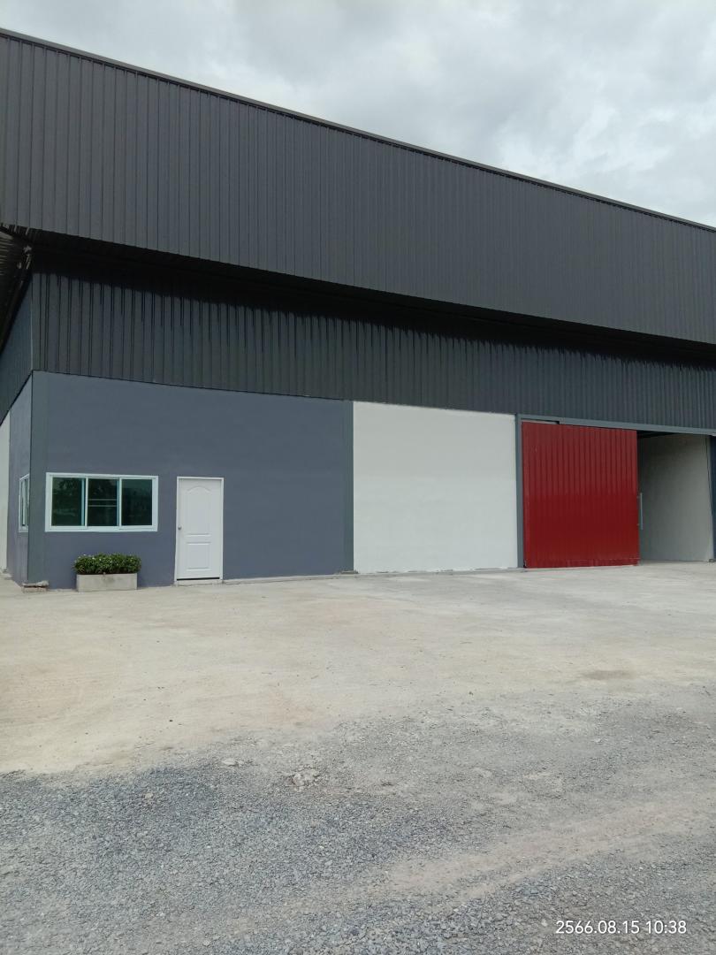 ให้เช่าโกดังพร้อมออฟฟิศ พื้นที่ในอาคาร 380 ตารางเมตร ใกล้ถนนทางหลวง 345 ใกล้มอเตอร์เวย์ บางลำโพ นนทบุรี