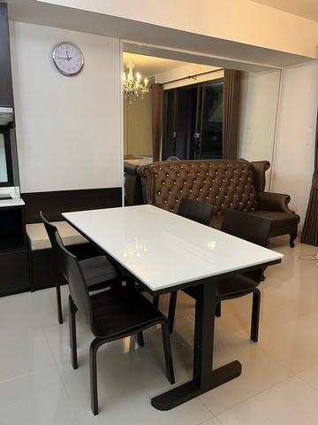 ให้เช่าทาวน์โฮม 2 ชั้น เนื้อที่ 23 ตร.ว 3 ห้องนอน 2 ห้องน้ำ หมู่บ้าน Pleno พระราม9-กรุงเทพกรีฑา  พร้อมเฟอร์นิเจอร์ ติดสระว่ายน้ำ วิวดี