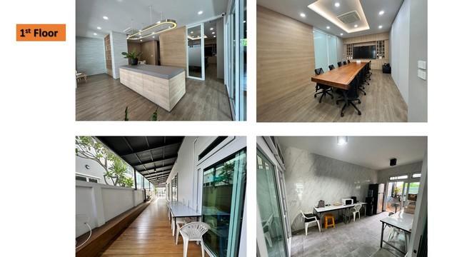 ให้เช่าโฮมออฟฟิศ 4 ชั้น ซอยนวลจันทร์ 24-26 บิซ เเกลเลอเรีย นวลจันทร์-เกษตรนวมินทร์ พื้นที่ใช้สอย 400 ตารางเมตร 4 ห้องน้ำ 