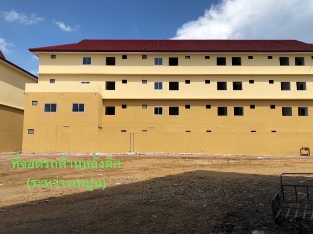 ให้เช่าคารพาณิชย์ใหม่ 3.5 ชั้น 1 คูหา ติดถนนใหญ่ 2 ด้าน  ทำเลดีมาก แหล่งชุมชน ค้าขายได้ อยู่อาศัยได้ ไทรน้อย นนทบุรี