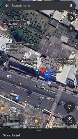 ให้เช่าอาคารพาณิชย์ 4 ชั้นครึ่ง 2 คูหา ติดถนนใหญ่ ถนนสิรินธร ตรงข้ามห้างตั้งฮั่วเส็งธนบุรี 