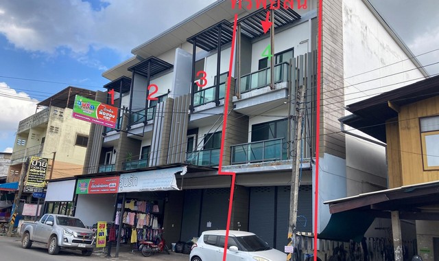 ขายอาคารพาณิชย์ใกล้ โรงพยาบาลทักษิณ อำเภอเมืองสุราษฎร์ธานี จังหวัดสุราษฎร์ธานี PKK04-06105