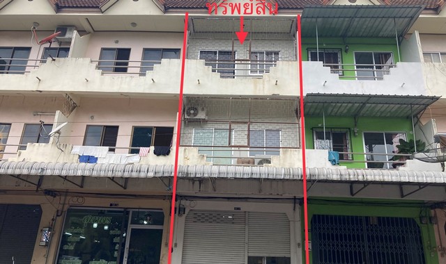 ขายอาคารพาณิชย์ใกล้ โรงพยาบาลทักษิณ อำเภอเมืองสุราษฎร์ธานี จังหวัดสุราษฎร์ธานี PKK04-05864