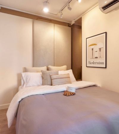 คอนโด 2 ห้องนอน กลางนิมมาน ซอย12 ตกแต่งห้อง สไตล์ Minimal Modern Art เฟอร์นิเจอร์ครบ เครื่องใช้ไฟฟ้าครบ 