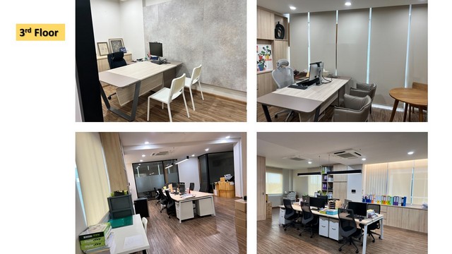 ให้เช่าโฮมออฟฟิศ 4 ชั้น 400 ตรม. บิซ เเกลเลอเรีย นวลจันทร์-เกษตรนวมินทร์ ตกแต่งสไตล์โมเดิร์น เฟอร์พร้อมใช้ จอดรถ 6 คัน 
