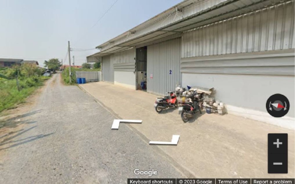 ให้เช่าโกดัง พื้นที่ใช้สอย 200 ตารางเมตร 1 ห้องน้ำ  ถนนบ้านกล้วย-ไทรน้อย  อำเภอบางบัวทอง 