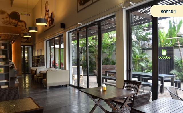 ให้เช่าอาคารพาณิชย์ 2 ชั้น 2 คูหา พื้นที่ใช้สอย 1100 ตารางเมตร  ย่านประชาอุทิศเหม่งจ๋าย เลียบด่วน 