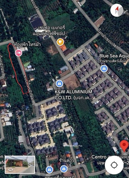 MH0011 ขายที่ดิน ขนาด 693 ตรว ใกล้หมู่บ้าน Centro สะพานมหาเจษฎาบดินทร์ ไทรม้าซอย 19 