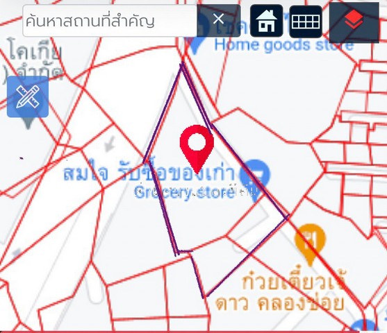 ขายที่ดินสวยติดถนนราชพฤกษ์ และถนนเกษตรพัฒนา เนื้อที่รวม 4-3-65 ไร่  ปากเกร็ด   ZY172