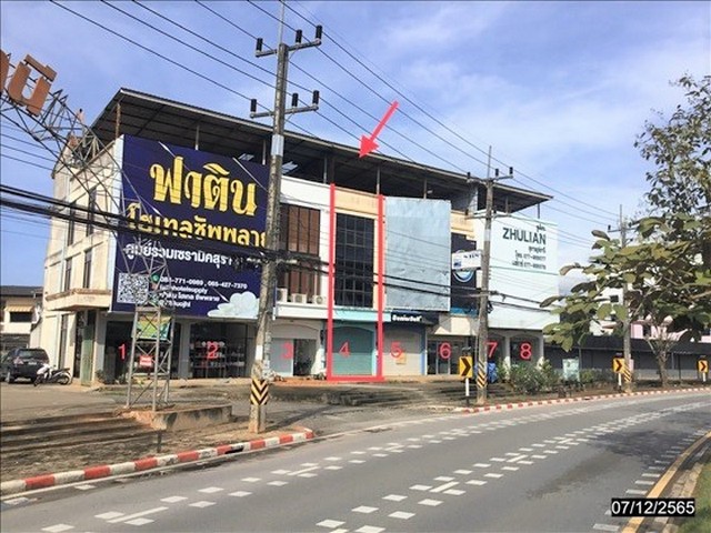 ขายอาคารพาณิชย์ใกล้ แม็คโคร สุราษฎร์ธานี อ.เมือง จ.สุราษฎร์ธานี  PKK02-06136