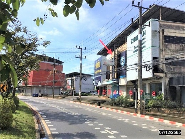 ขายอาคารพาณิชย์ใกล้ แม็คโคร สุราษฎร์ธานี อ.เมือง จ.สุราษฎร์ธานี  PKK02-06136