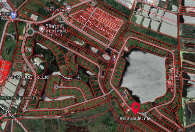 TD573  ขายที่ดินแปลงงาม :  หมู่บ้านวิจิตรธานี ฉะเชิงเทรา