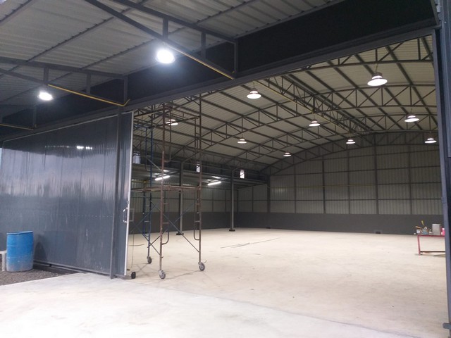 ให้เช่าโกดังพร้อมออฟฟิศ สร้างใหม่ 440 ตรม เนื้อที่ 200 ตรว. ถนนหทัยราษฎร์ซอย 38 ทำเลดี เข้าซอยไม่ลึก 