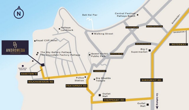  ขายราคาทุน!!! แอนโดนเมด้า คอนโด พัทยา (Andromeda Condo Pattaya), ขนาด 72.07ตร.ม., 2 ห้องนอน 2 ห้องน้ำ, ราคาขาย 11,000,000 บาท ที่สวยติดวิวทะเลไม่ควรพลาด