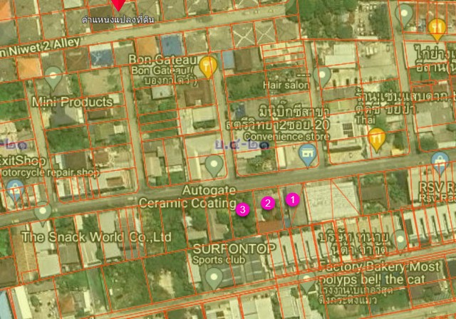 ขายที่ดิน+สิ่งปลูกสร้าง (บางส่วน) 0-3-39 ไร่ (339 ตร.ว.) ตรงข้ามถนนสตรีวิทยา 2 ซอย 22 -  065-586-9872 คุณโดม รัชดา ที่ดินโครตสวยมองยังไงก็ไม่ควรพลาด 
