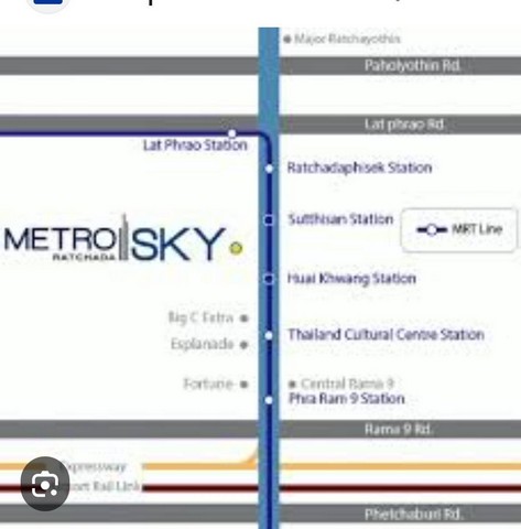 ขายคอนโด METROSKY รัชดา ใกล้ MRT สุทธิสาร เขตดินแดง กรุงเทพ